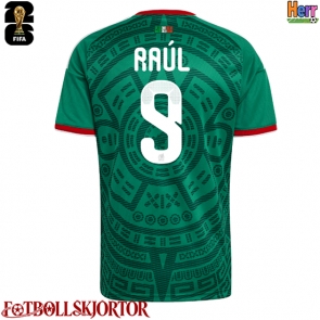 Mexiko Raul Jimenez #9 Hemmatröja VM 2026 Kortärmad